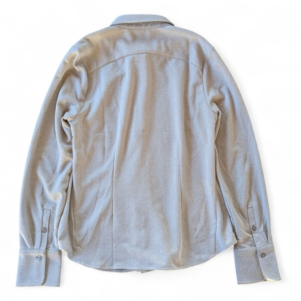 Modern Citizen AeroZero Classic Technical Knit Shirt Gray Airport Ready Sz S - Picture 3 of 11